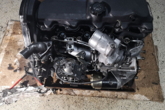 Motor fertig zum Einbau
