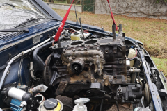 kaputter Motor raus