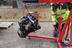 Motor fertig zum Einbau