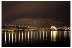 Troms bei Nacht