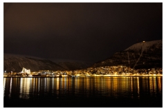 Troms bei Nacht