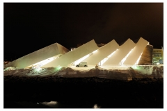 Troms bei Nacht